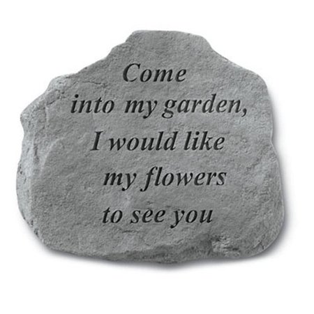 KAY BERRY INC Kay Berry- Inc. 91620 Come Into My Garden - Garden Accent - 11 Inches x 10 Inches 91620